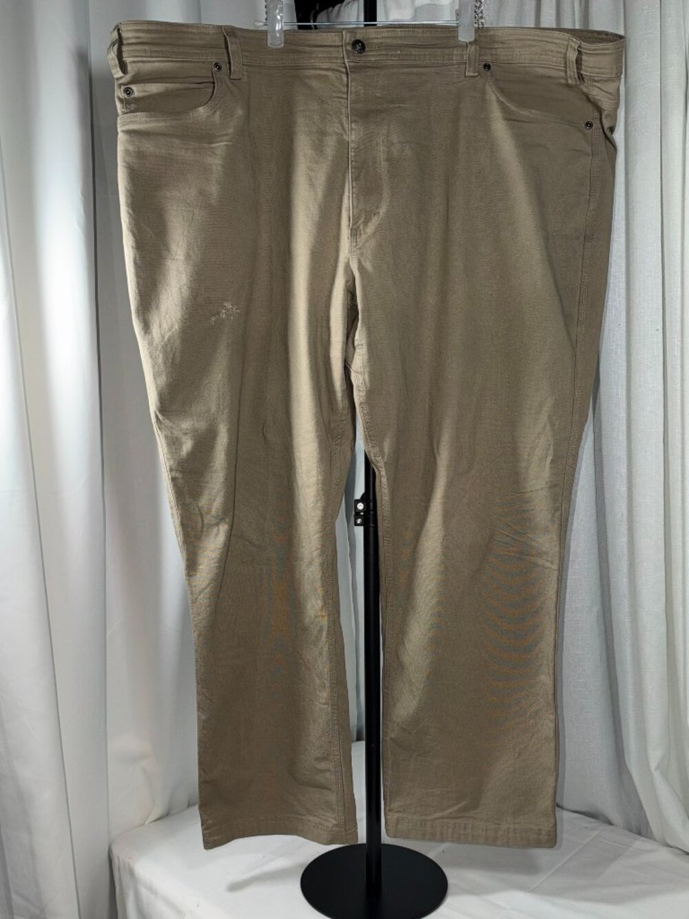 Duluth Trading Co Flex Fire Hose Relaxed Fit Pants 48x30 Desert Khaki